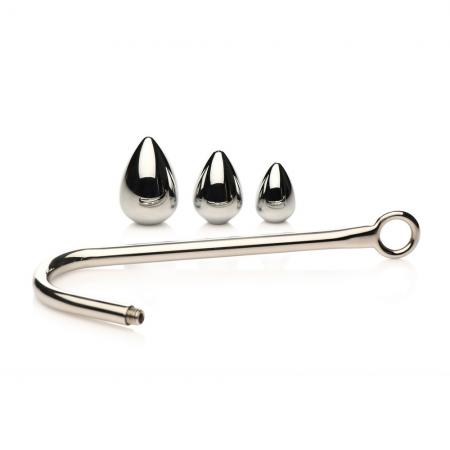 Anal Hook Trainer with 3 Plugs