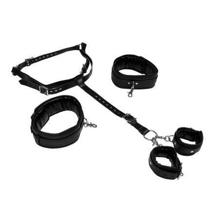 Body Harness with High and Hand Cuffs